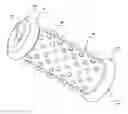 Fig. 01 - Rolling massager with thermal enhancement
