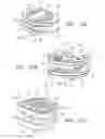 Fig. 11 - Prosthetic intervertebral discs having end plates and an annular capsule