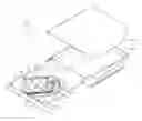 Fig. 01 - Disc tray body insert-molded with a motor base and a disc drive using the same
