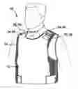 Fig. 01 - Safety vest assembly including a high reliability communication system