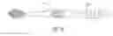 Fig. 10 - Oral care implement having flexibly supported cleaning elements extending in opposite directions