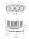 Fig. 34 - Oral care implement having flexibly supported cleaning elements extending in opposite directions