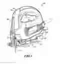 Fig. 06 - Jigsaw with cutting angle indicator in jigsaw housing assembly