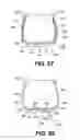 Fig. 44 - Footwear devices with an outer bladder and a foamed plastic internal structure separated by an internal flexibility sipe