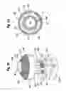 Fig. 14 - Recirculating levitated beads fountain display apparatus