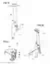 Fig. 12 - Awning window unit with an operating and closing slide unit for the movable frame of the window unit
