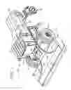 Fig. 02 - Auxiliary drive motor for hay conditioner on a windrower header