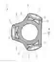 Fig. 05 - Internal combustion engine with cylinder head and turbine