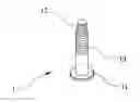 Fig. 01 - BICYCLE PEDAL WITH ADJUSTER