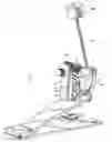 Fig. 01 - Drum pedal with optical sensor
