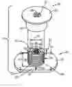 Fig. 01 - Ballistic resistant through insert with floating capability for stopping a ballistic projectile