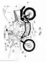 Fig. 02 - Mount for a motorcycle, a heavy weapon, or a motorcycle equipped with a heavy weapon