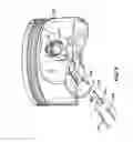 Fig. 08 - Piston wire lock and tool for inserting and removing the same