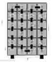 Fig. 173 - TEMPLATE FOR THREE-DIMENSIONAL THIN-FILM SOLAR CELL MANUFACTURING AND METHODS OF USE