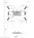 Fig. 02 - Flexible printed circuit board with component mounting section for mounting electronic component and flexible cables extending in different directions from the component mounting section, and method of manufacturing the same