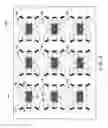 Fig. 11 - Flexible printed circuit board with component mounting section for mounting electronic component and flexible cables extending in different directions from the component mounting section, and method of manufacturing the same