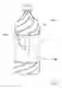 Fig. 11 - Beverage bottle with a resealable storage compartment