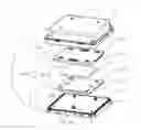Fig. 01 - EUV pod with fastening structure