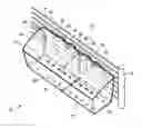 Fig. 01 - Over wire hook latching bin or tray