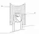 Fig. 01 - Glued light core for light-emitting diode