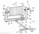 Fig. 01 - Dolly for supporting a spool carrying a windable material