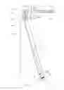 Fig. 12 - Wheelchair handlebar adjustment