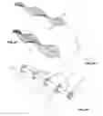 Fig. 12 - Mechanisms for creating undulating motion, such as for propulsion, and for harnessing the energy of moving fluid