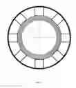 Fig. 06 - Passive magnetic bearing system