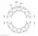 Fig. 01 - Winding frame with magmate and stator core with the same