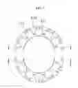 Fig. 07 - Winding frame with magmate and stator core with the same