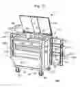 Fig. 08 - Tool box storage assembly