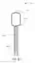 Fig. 16 - Arc tube device and stem structure for electrodeless plasma lamp