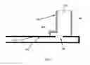 Fig. 03 - Microstrip to waveguide coupler having a broadened end portion with a non-conductive slot for emitting RF waves
