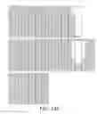 Fig. 151 - Optical elements with alternating reflective lens facets