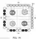 Fig. 79 - Optical elements with alternating reflective lens facets