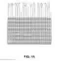 Fig. 17 - Color flat panel display sub-pixel arrangements and layouts for sub-pixel rendering with split blue sub-pixels