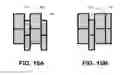 Fig. 20 - Color flat panel display sub-pixel arrangements and layouts for sub-pixel rendering with split blue sub-pixels