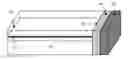 Fig. 01 - Semiconductor laser with absorber applied to a laser mirror