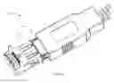 Fig. 12 - Connector assembly that has optical and high data rate electrical capabilities and that is backwards compatible with earlier universal serial bus (USB) standards