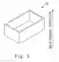 Fig. 04 - Injection mold forming an article having a pin mounting hole