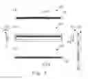 Fig. 08 - Injection mold forming an article having a pin mounting hole