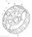 Fig. 01 - Flow formed drum with a retention ring and a substantially burr free tooth profile