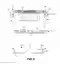 Fig. 08 - Controlled discharge ostomy appliance and shield therefor