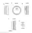 Fig. 19 - Method of shoulder arthroplasty with adjustable angle of inclination