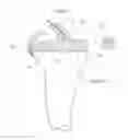 Fig. 01 - Bicruciate retaining tibial baseplate design and method of implantation