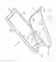 Fig. 04 - Frame supported by laminae of lessened flexibility suitable for use in cradles for small children