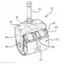 Fig. 01 - Casters having weight transferring tab