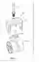 Fig. 07 - Casters having weight transferring tab