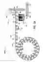 Fig. 14 - Apparatus and method for severing and inserting collated t-nuts