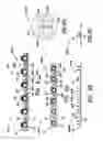 Fig. 23 - Apparatus and method for severing and inserting collated t-nuts